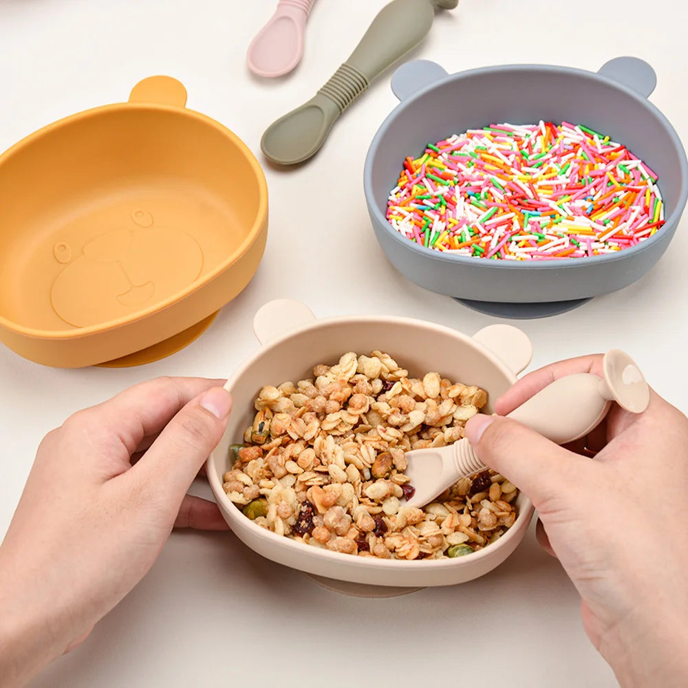 Silicone Feeding Bowl